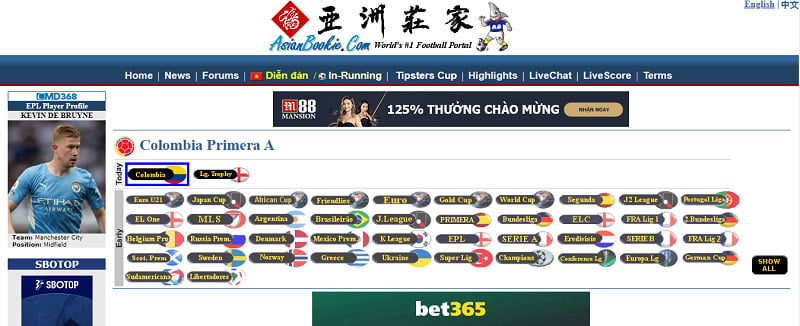 Asianbookie - Bookmaker Review Here