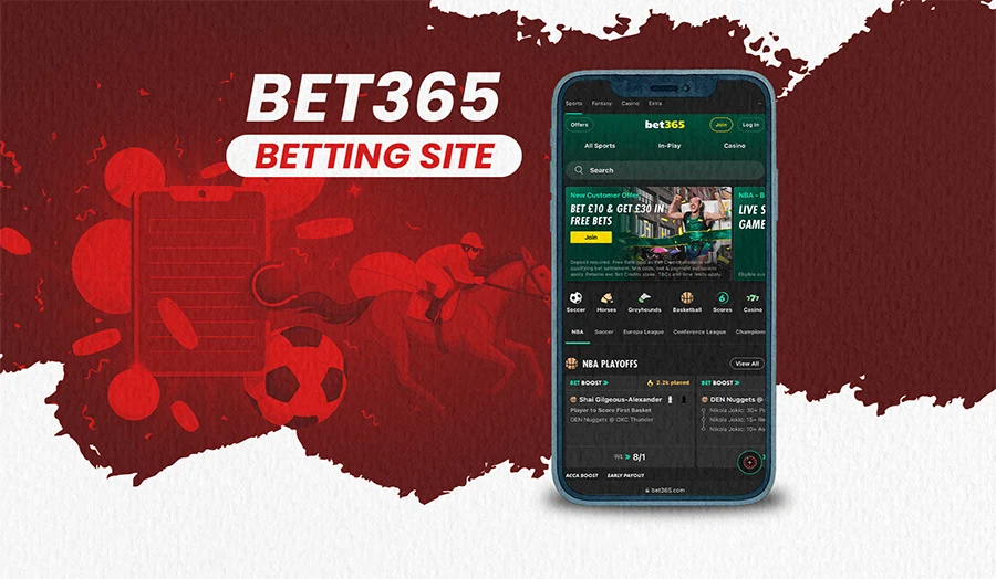 Bet365 leading UK bookmaker with extensive sportsbook and top horse racing odds