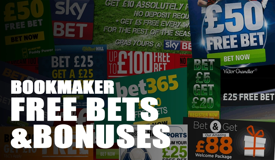 Free bet bonuses for online sports betting players