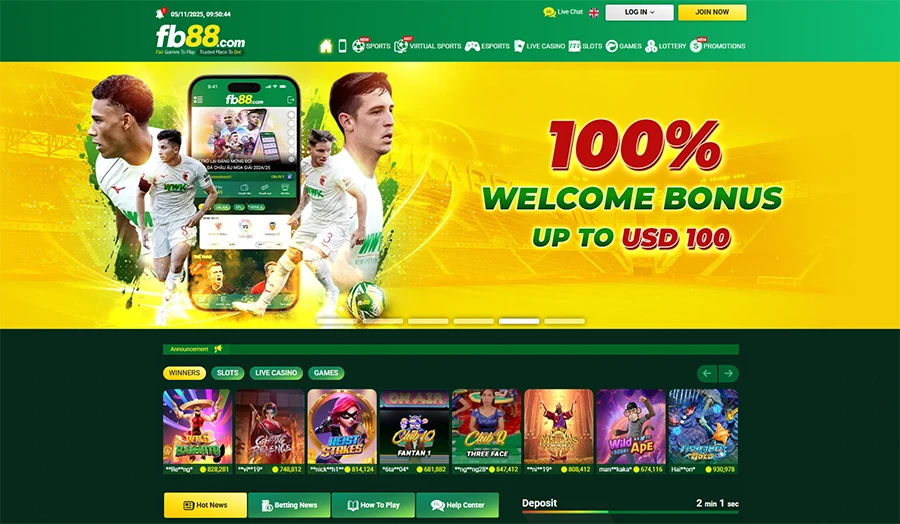 FB88 betting site in India with sports and online casino options