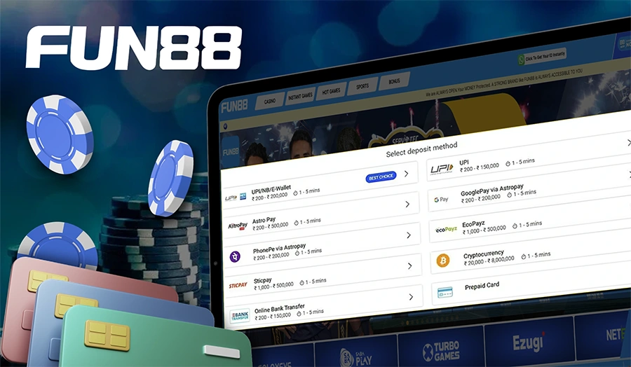 Fun88 reliable US betting platform with sports and casino options