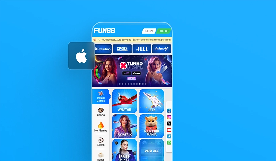 Fun88 mobile betting app for sports and esports fans