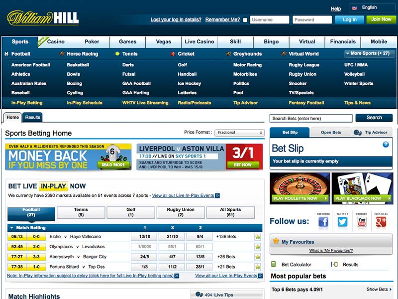 William Hill - The e - sports address of the masters