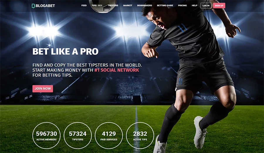 Blogabet sports betting tips platform free and premium tipsters