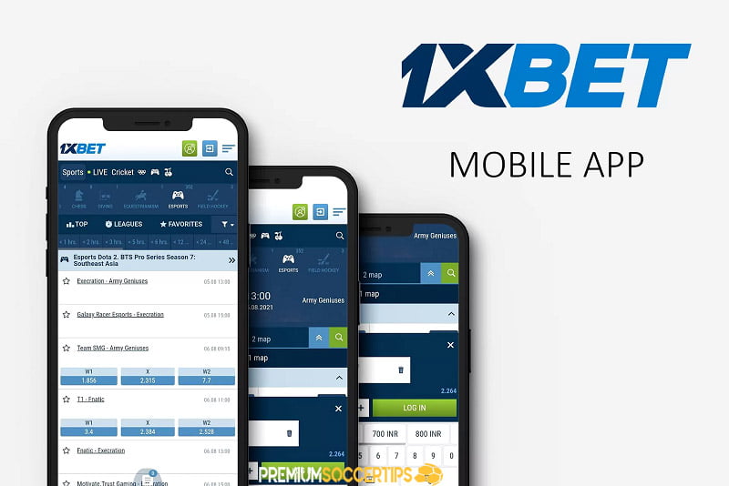 1XBET - Best esports betting apps