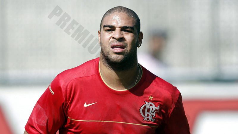 Adriano Leite is one of the fattest football player in the world