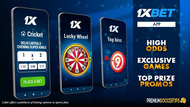 Best cricket betting app: 1xBet