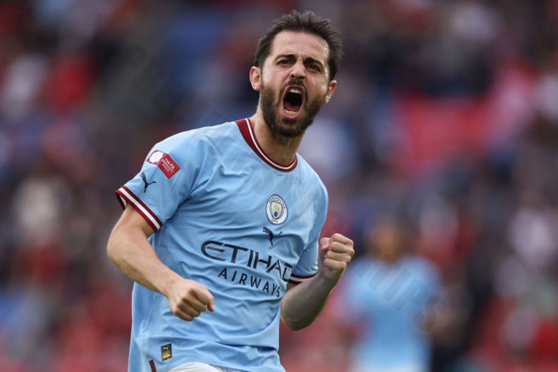 Bernardo Silva is one of the skinniest players at Manchester City Club