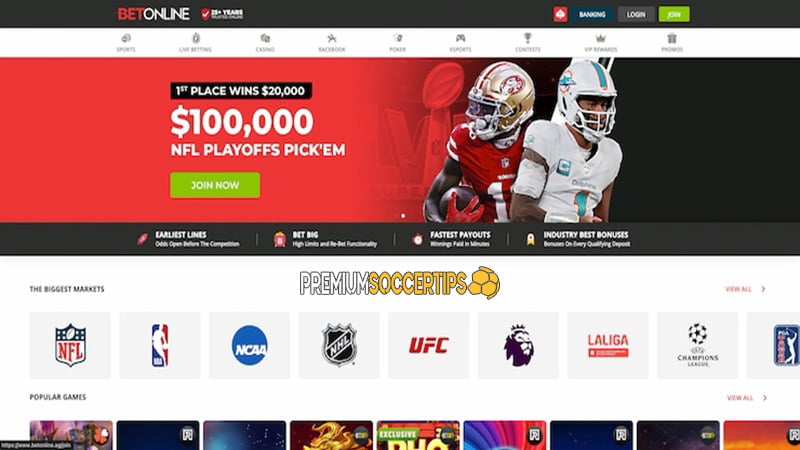 Best online betting sites Florida: BetOnline