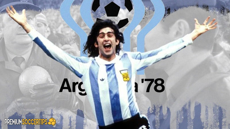 Best argentine soccer players: Mario Kempes