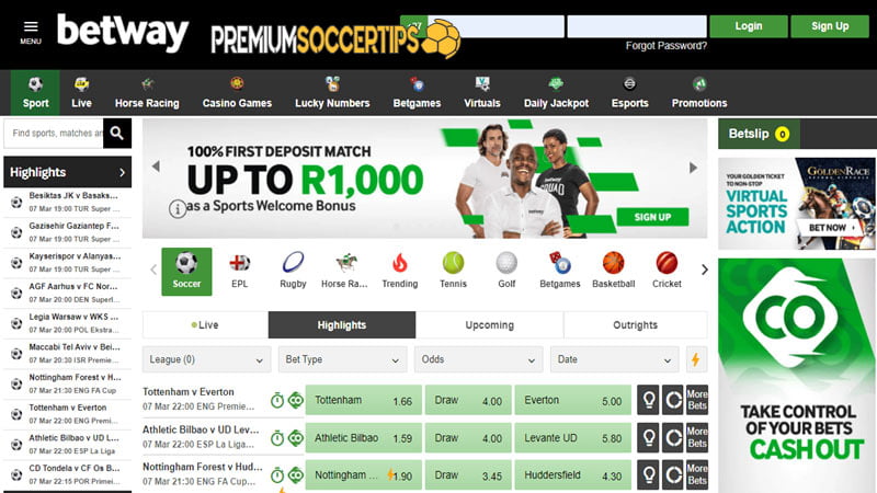 Betting companies in Zambia: Betway