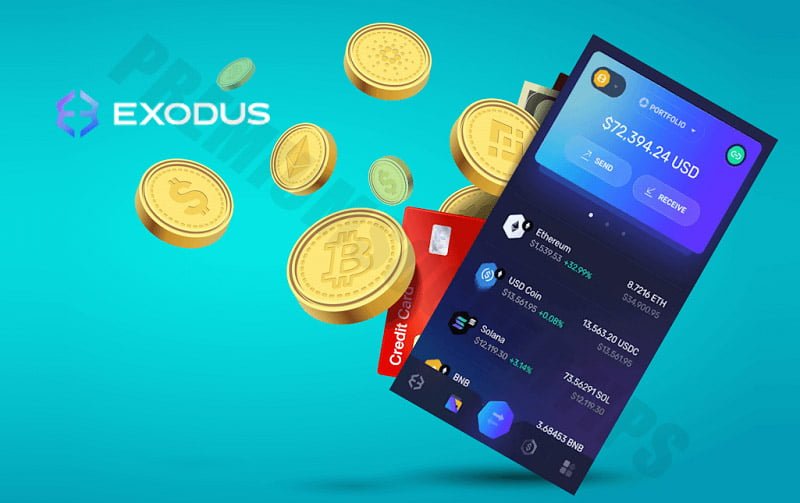 Exodus - Best crypto wallet for gambling