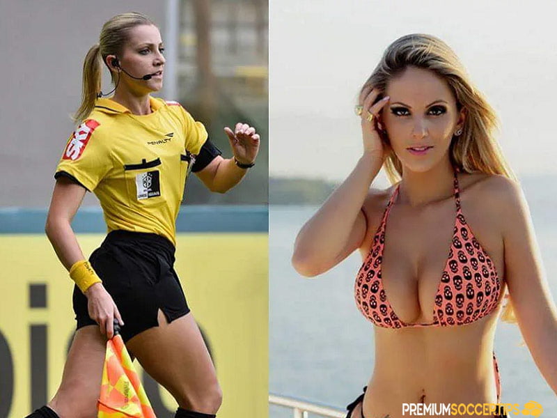 Fernanda Colombo Uliana - Beautiful female football referee