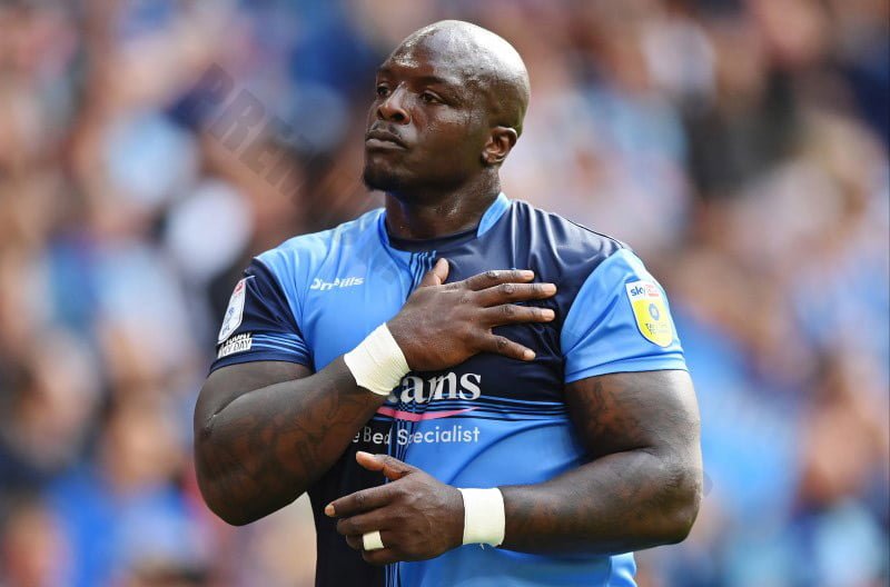 Goalkeeper Adebayo Akinfenwa is one of the top fat soccer players