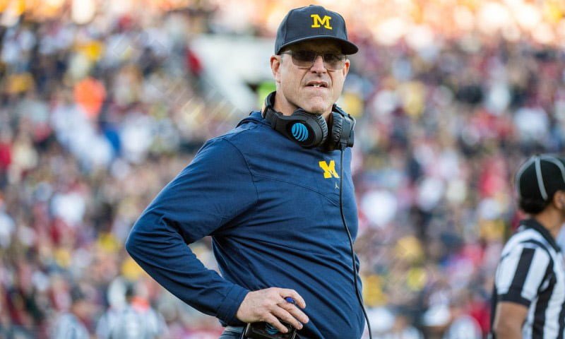 Jim Harbaugh (Michigan – 8.3 million USD)