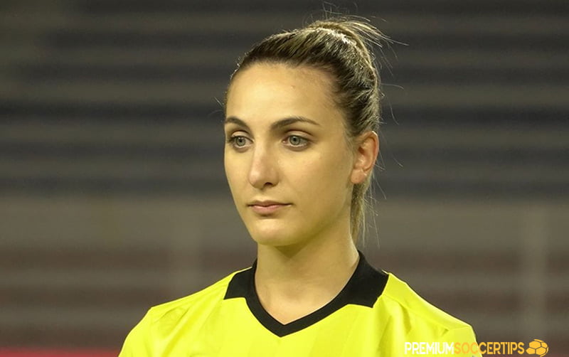 Joanna Charaktis - Hottest female referees in football