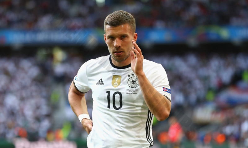 Lukas Podolski has excelled in bringing home many important victories