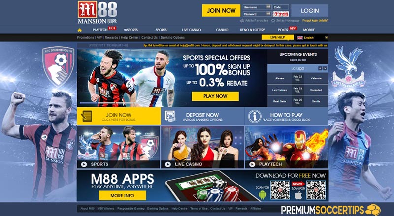 M88 - Sites online sports betting Georgia