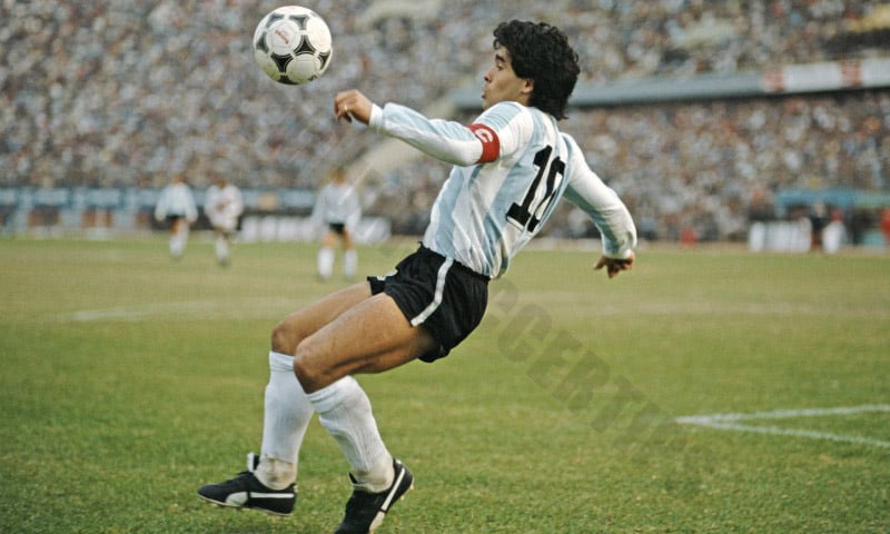 Maradona is a great icon of football