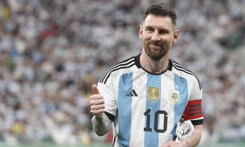 Messi is always considered the best football striker in the world