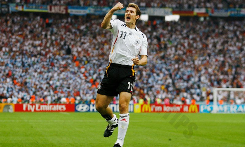 Miroslav Klose is one of Germany football top scorers