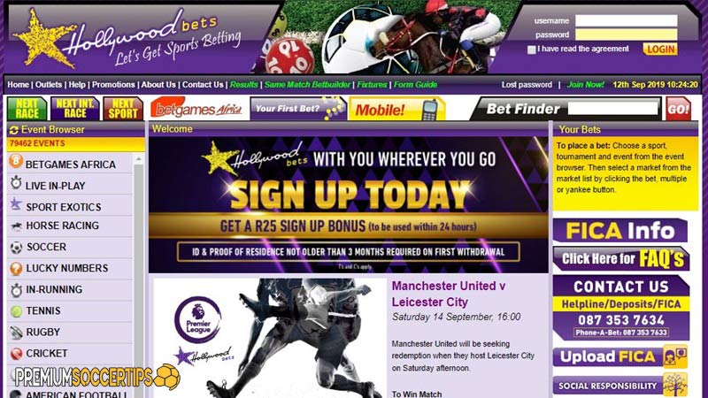 Online betting sites south Africa: Hollywoodbets