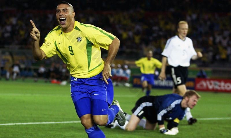 Ronaldo Nazario is a versatile striker