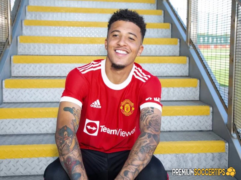 Single football players: Jadon Sancho (Manchester United)