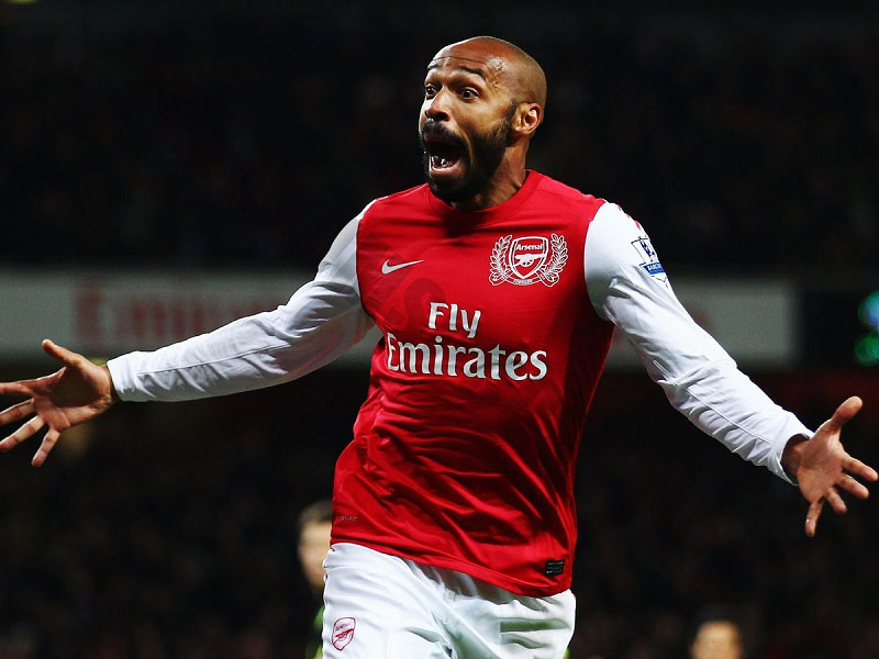 Thierry Henry - Best players of Arsenal