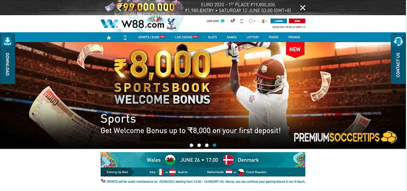 W88 - Ice Hockey Betting Sites