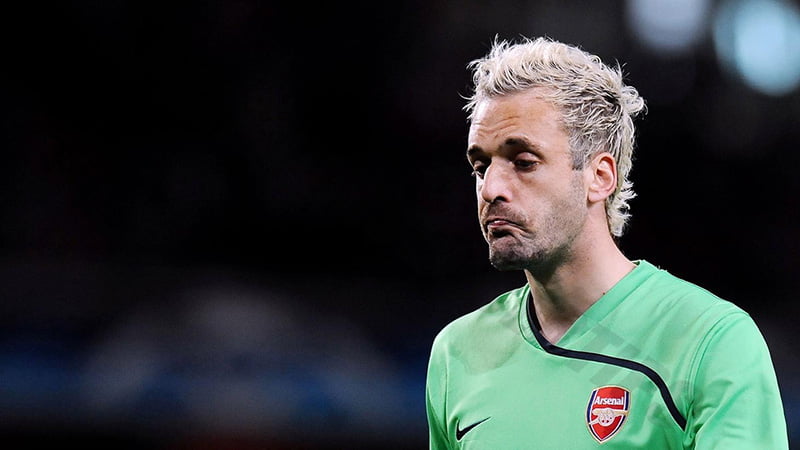 Almunia - The worst goalkeeper