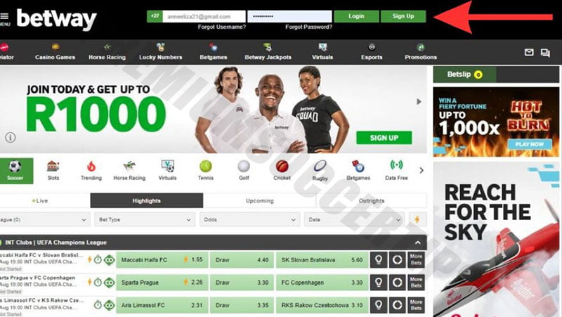 Betway - South Africa betting sites