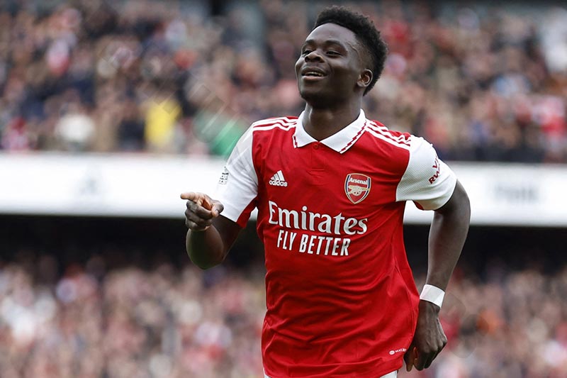 Bukayo Saka - Most valuable soccer players