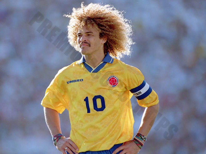 Carlos Valderrama - Best Colombian soccer player