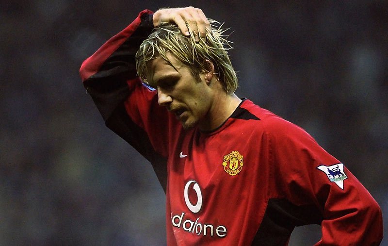 David Beckham - Soccer players with long hair