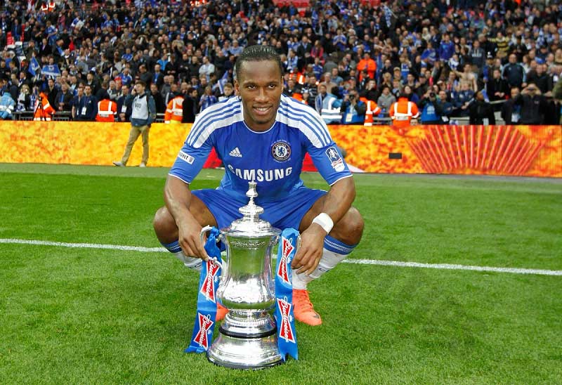 Didier Drogba - Best long range shooters in football