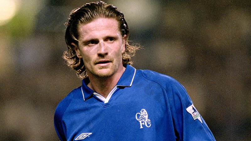 Emmanuel Petit - Famous football players with long hair