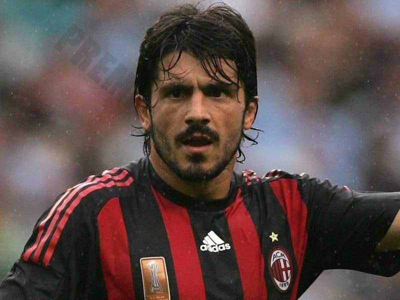 Gennaro Gattuso - Most aggressive footballers