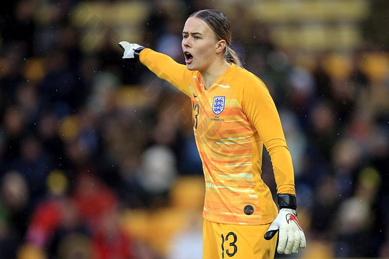 Hannah Hampton - England goalkeeper women's