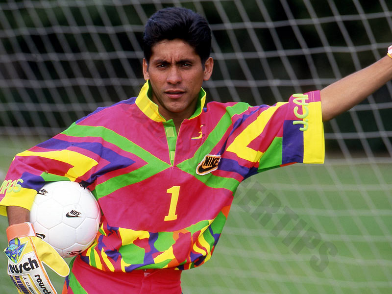 Jorge Campos - Shortest goalkeeper