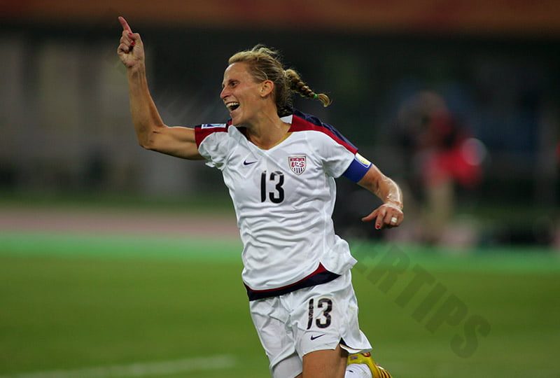 Kristine Lilly - Best US women's soccer players