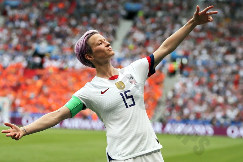 Megan Rapinoe - Highest paid women's soccer player