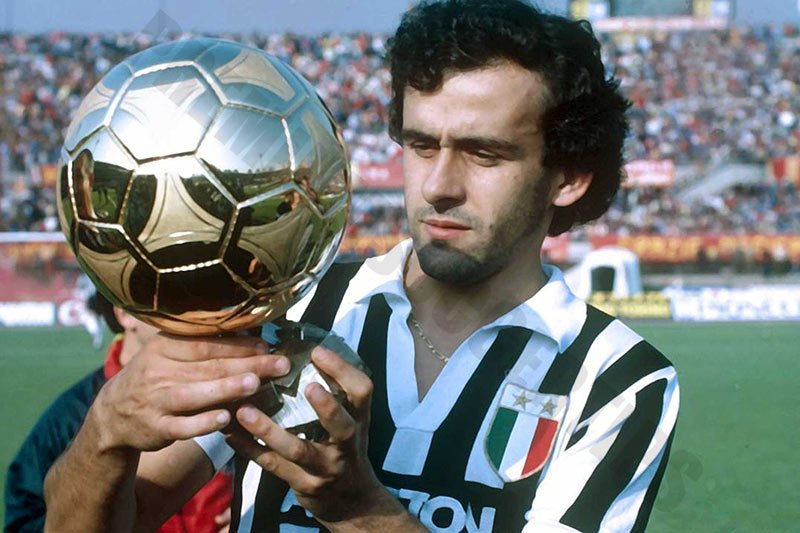 Michel Platini - Highest goal scoring midfielder