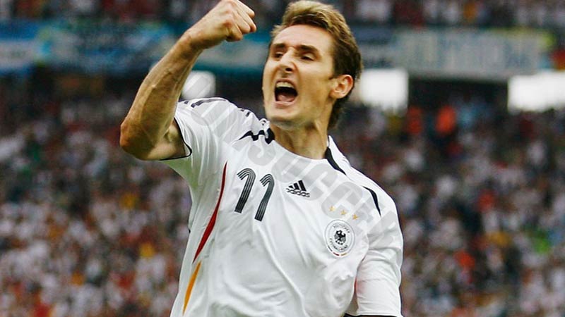 Miroslav Klose - Number 18 soccer players