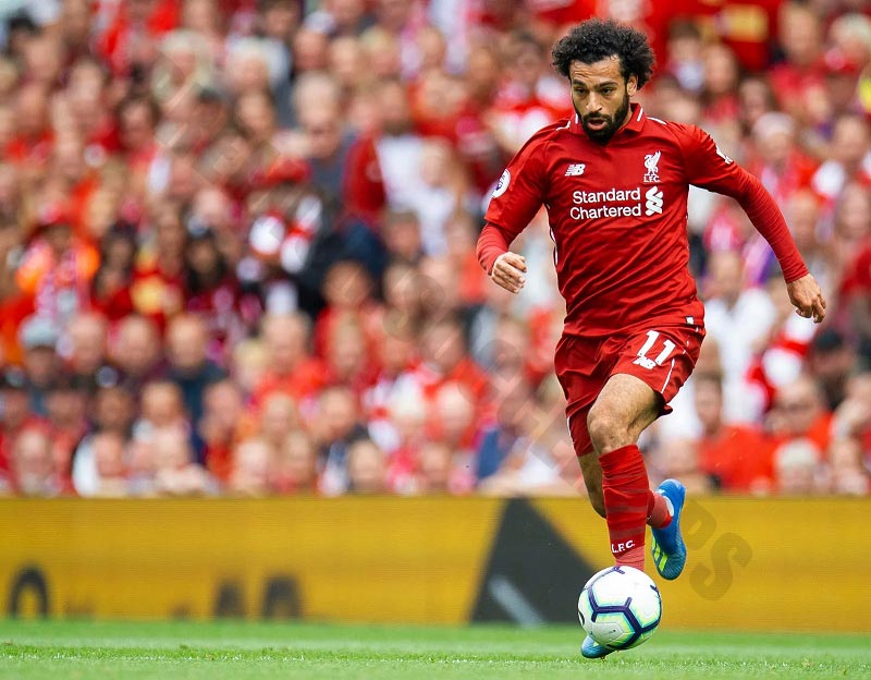 Mohamed Salah - Left foot players in football 