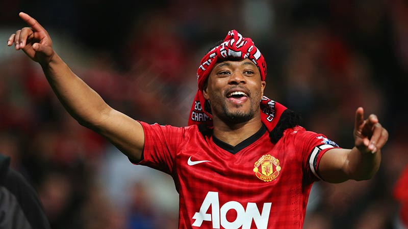 Patrice Evra - Famous football players with number 3