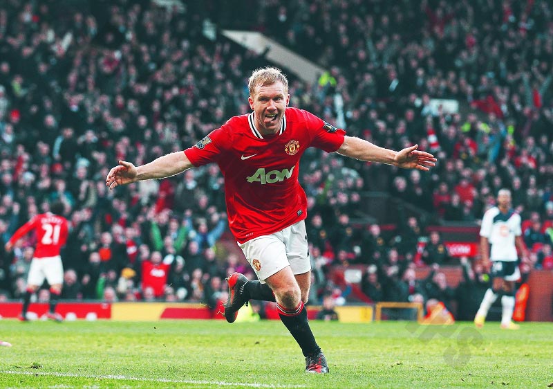 Paul Scholes - Best long range shooters in football