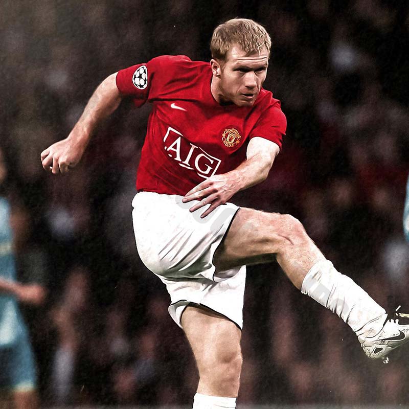 Paul Scholes - Footballers who came from poverty