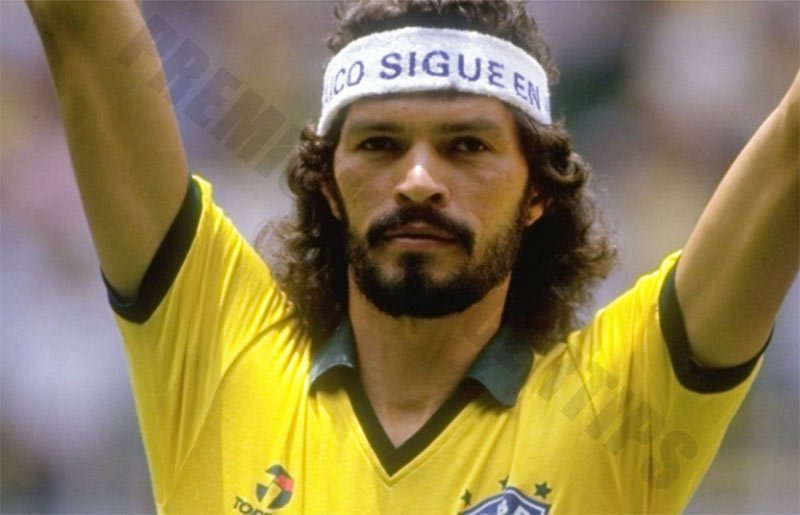 Socrates - Highest goal scoring midfielder