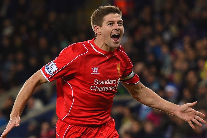 Steven Gerrard - Best long range shooters in football